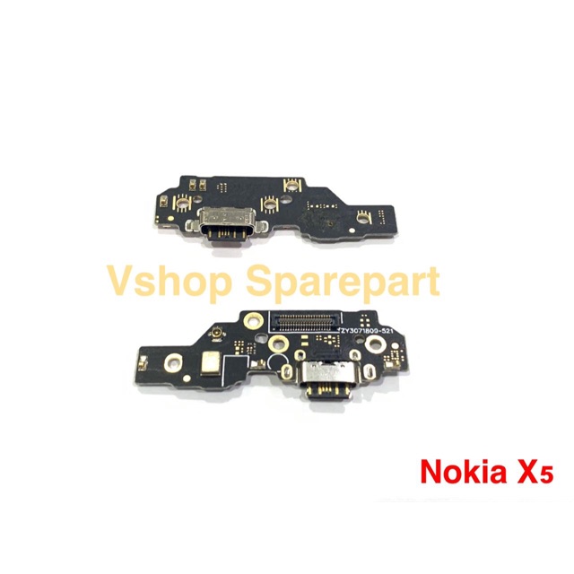 Flexibel Flexible Konektor Charger Con Cas Con Tc Nokia 5.1 Plus Nokia X5 TA1105