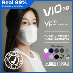 MASKER KF94 VIO 99 V99 KF94 KOREA ISI 25+5