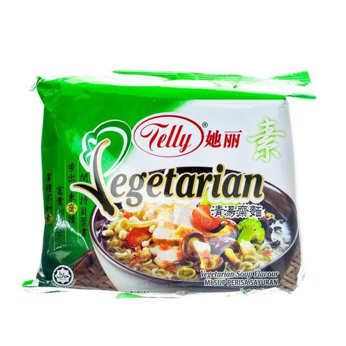

Terlaris# Telly Mie Vegetarian Rasa Sup Perisa Sayuran