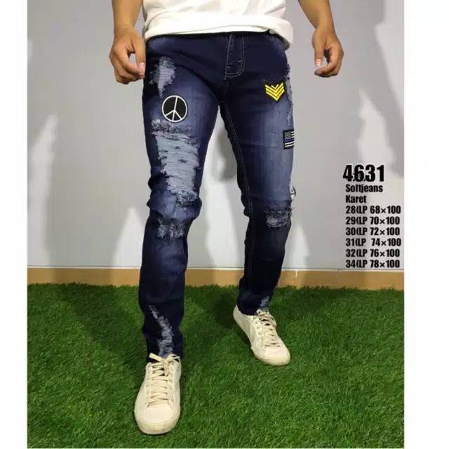 hypebeast ripped jeans