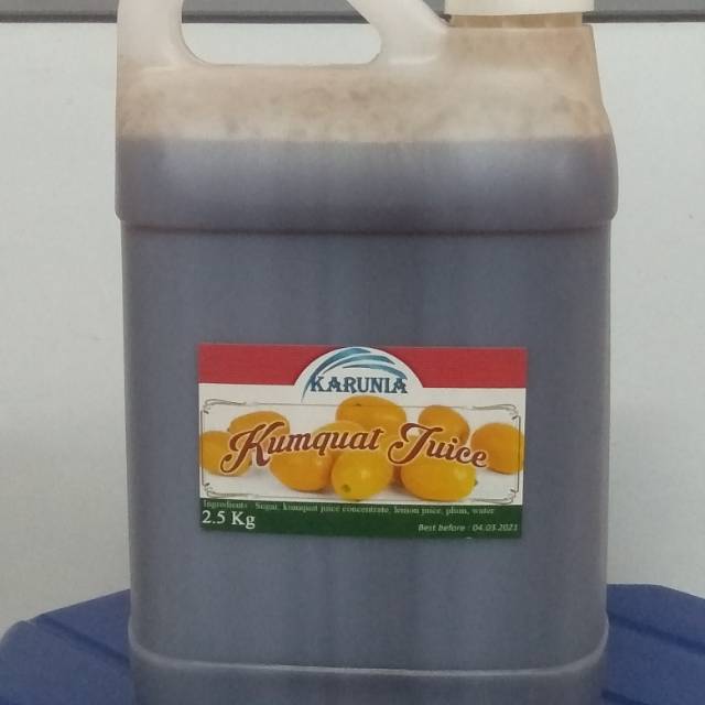 

Kumquat juice 2.5kg