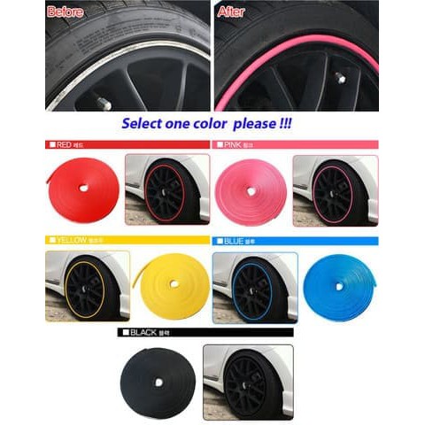 List Pelindung Velg universal / Wheel Protector