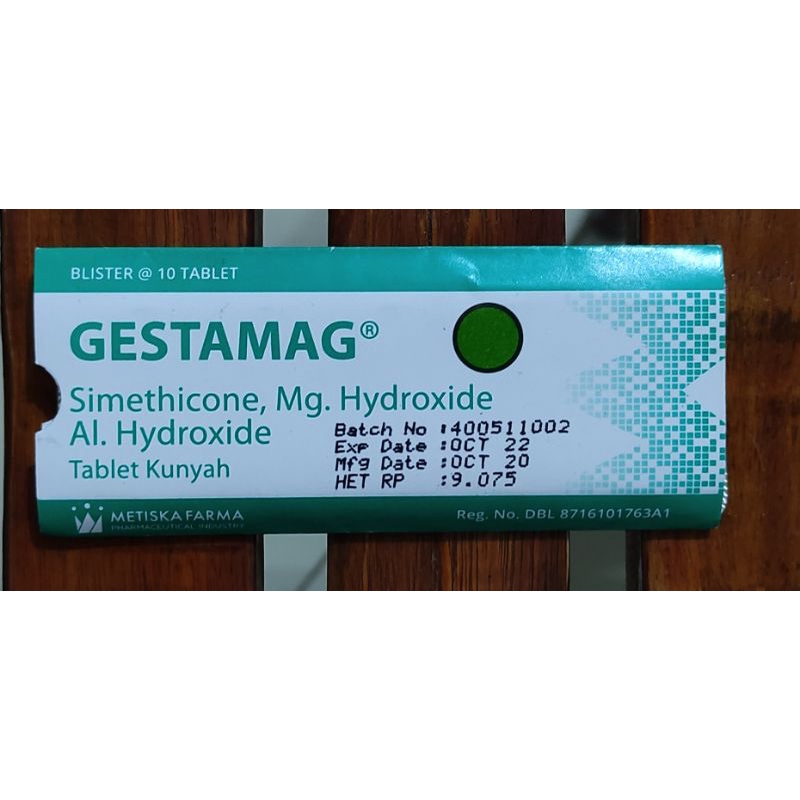 Gestamag tab   /mengobati sakit maag /lambung /perut kembung