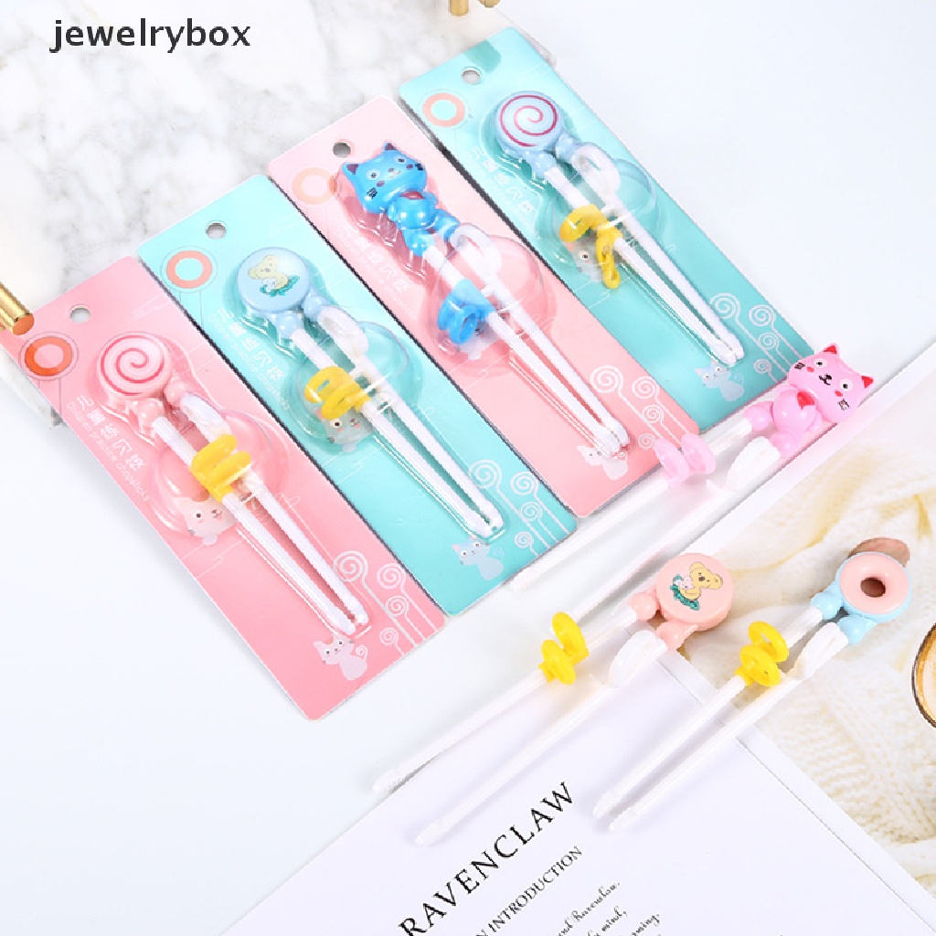 (jewelrybox) Sumpit Motif Kartun Untuk Anak Belajar Makan