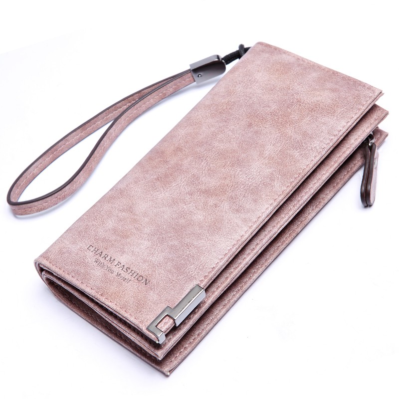 BOSTANTEN Dompet Panjang Kulit Wanita Hotsale Zipper BOSTANTEN Dompet Panjang Kulit Wanita Hotsale Zipper