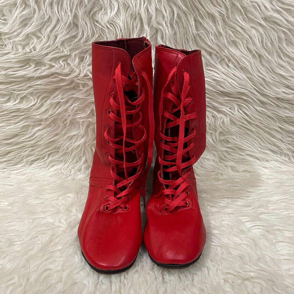Sepatu Line Dance Wanita // Boots Kulit Fashion Wanita (Panjang Boots 23cm / 27cm)