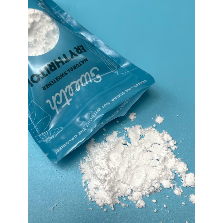 

Sweetch Erythritol Powder 300gr Pemanis Alami Bubuk Tanpa Kalori