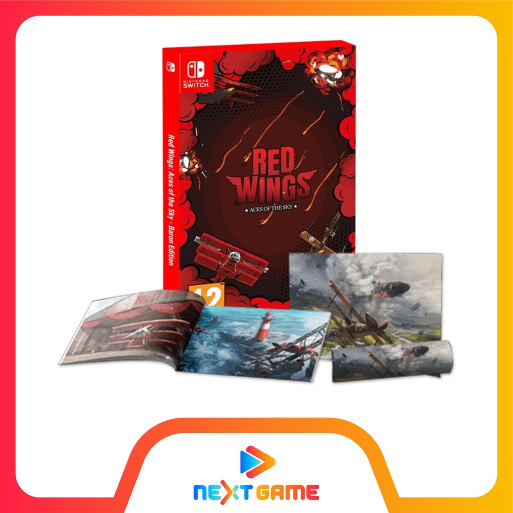 Nintendo Switch Red Wings Aces of The Sky Baron Edition