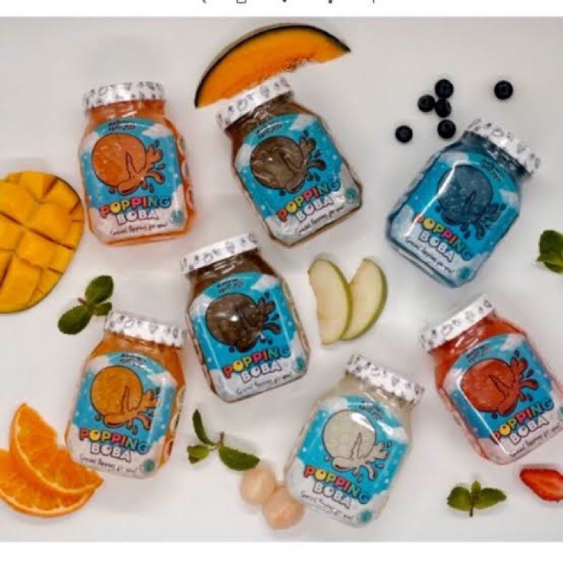 

Toping Popping Boba Termurah dan Terbanyak Bandung 500 gram Aneka Rasa Nata Jelly FRESH