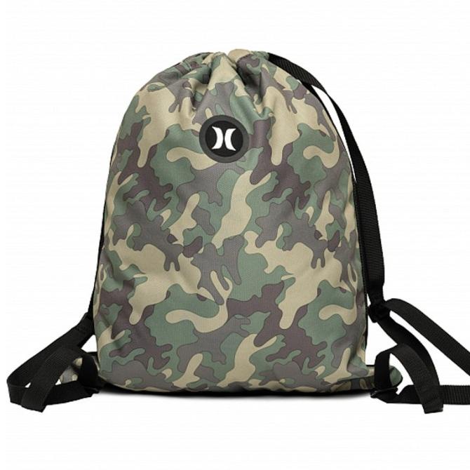 Tas HURLEY BEACH CINCH SOLID Bag Sackpack Camo ORIGINAL ---Terbaru---