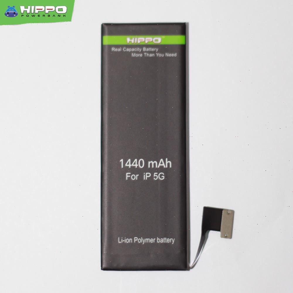 Baterai Hippo Iphone 5G 1440 mAh 5s 5c 1560 mAh Original