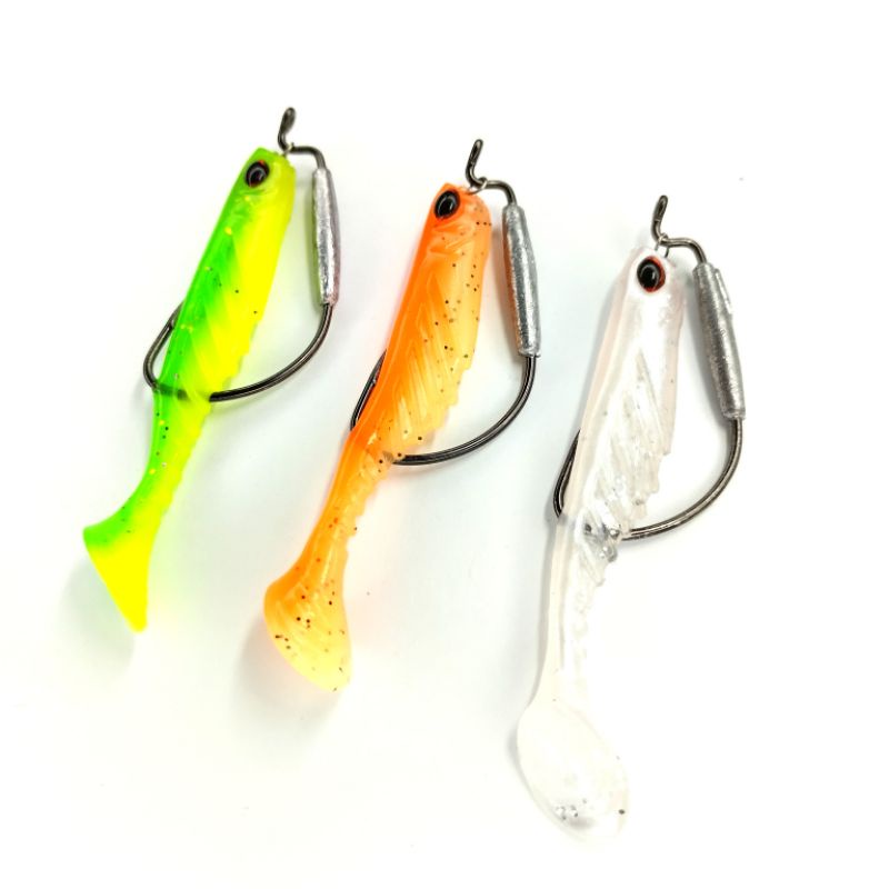 Softlure 8 cm - 5,5 gram Umpan Toman Gabus