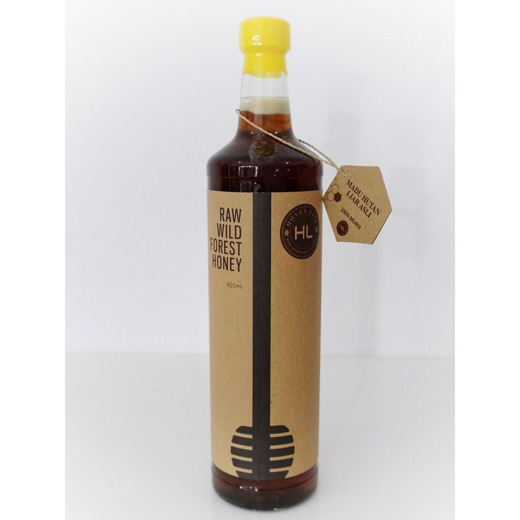 

Honey Life Madu Asli Hutan Liar 650 ml Raw Wild Forest Honey Original