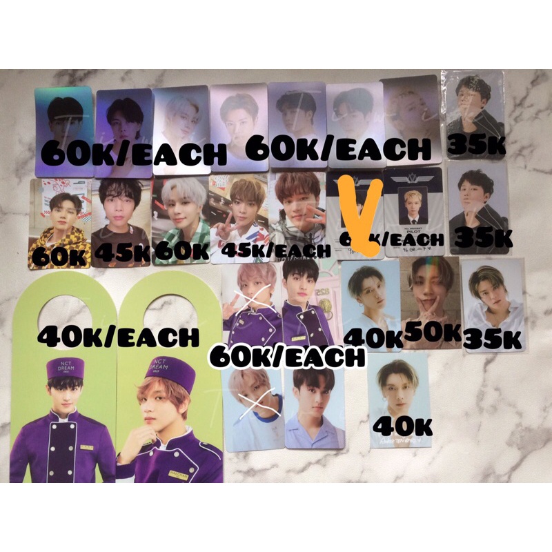 [READY STOCK] PHOTOCARD SG22 & SG21 SEASON GREETING TAEYONG YUTA JUNGWOO MARK HAECHAN TEN KUN