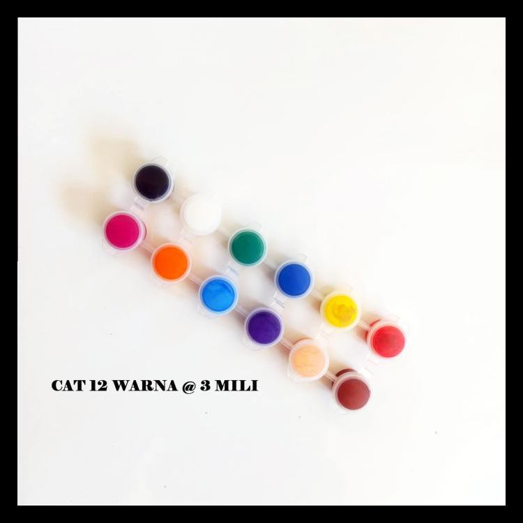 

Diskon Set Cat Akrilik 12 Warna 3 Ml Ada Kuas Dan Pallet Utk Melukis Mewarna