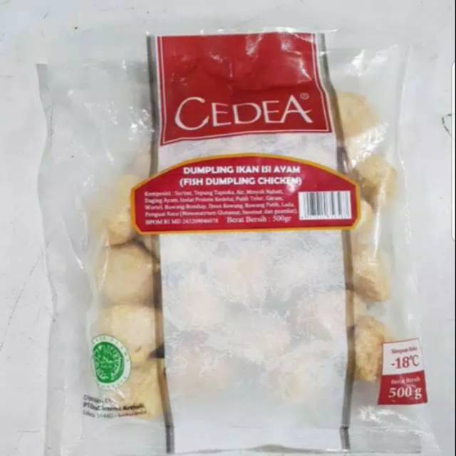 

Cedea dumpling ayam 500gr