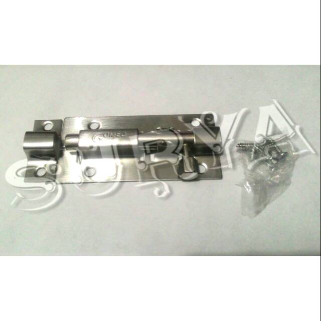 Slot Grendel Pintu Stainless Steel 3"