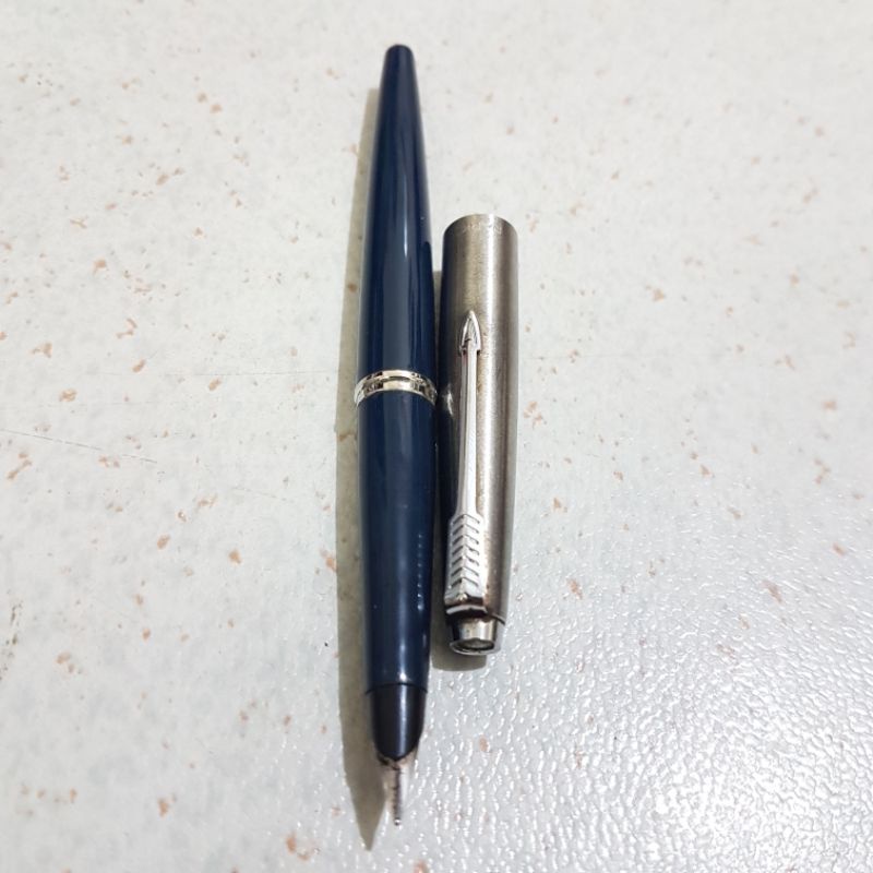 

Pulpen Fountain Pen asli vintage Parker 45 buatan Perancis