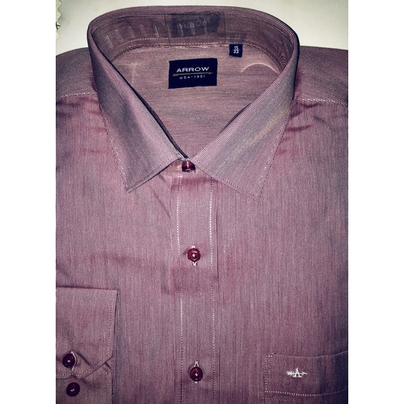 Baju kemeja lengan panjang Arrow size 15