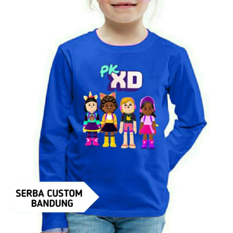 KAOS ANAK PK XD TANGAN PANJANG / GAME PK XD