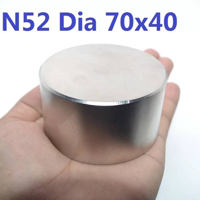 Magnet neodymium 70x40 mm N52