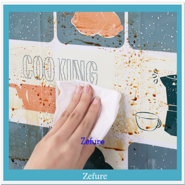 Stiker Dapur Serbaguna Stiker Dinding dan Meja Anti Air Anti Minyak