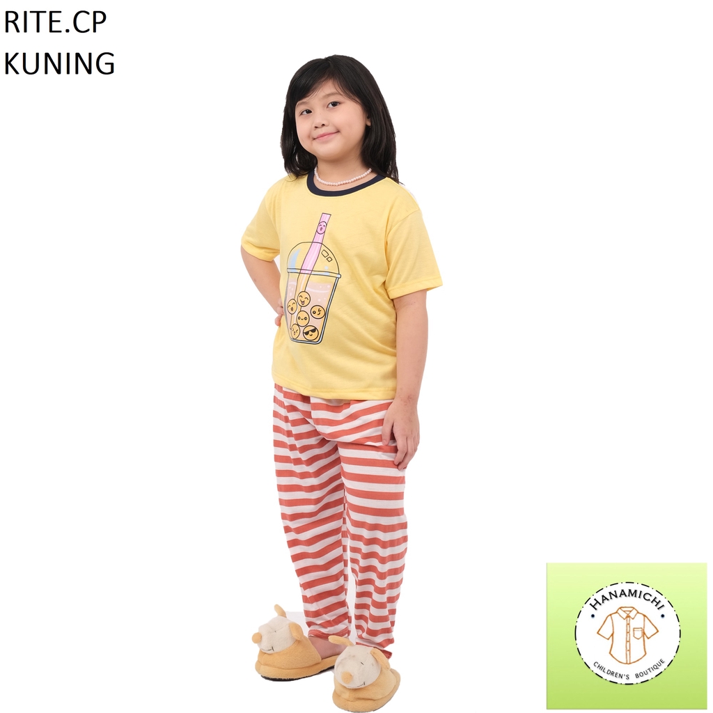 Hanamichi RITE.CP Baju Tidur Anak Lengan Pendek