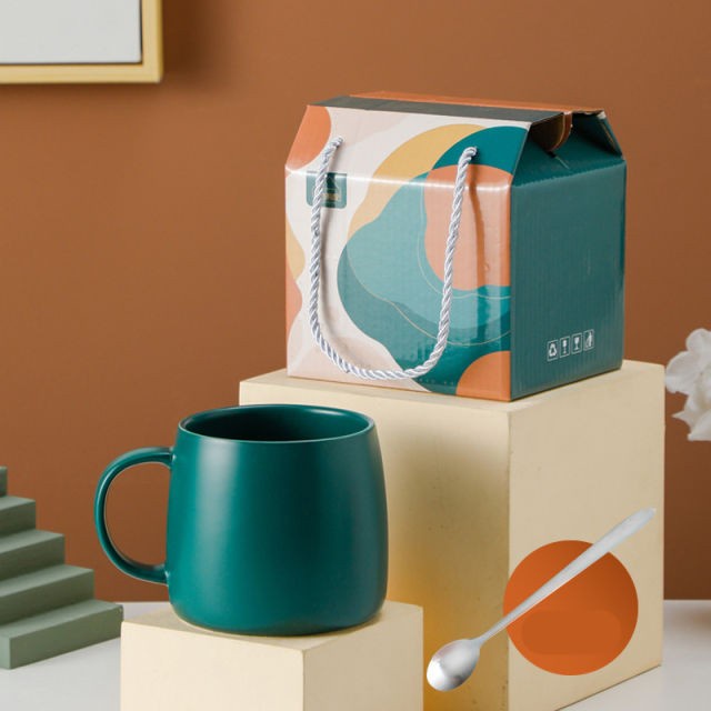 

Hampers Set Cangkir Mug Gelas Keramik Ceramic Teh Kopi Souvenir Kado - Hijau, Bubble Standar