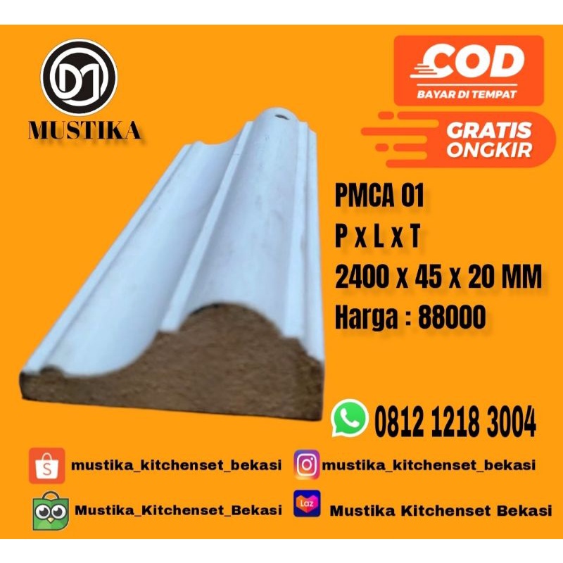 List Profil Kayu Wall Moulding PMCA 01