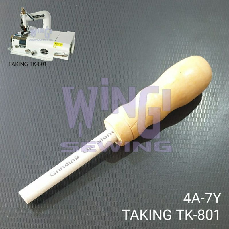 No 4A7Y TAKING TK-801 Batu Asah Stick Mesin Seset Kulit Skiving 4A-7Y