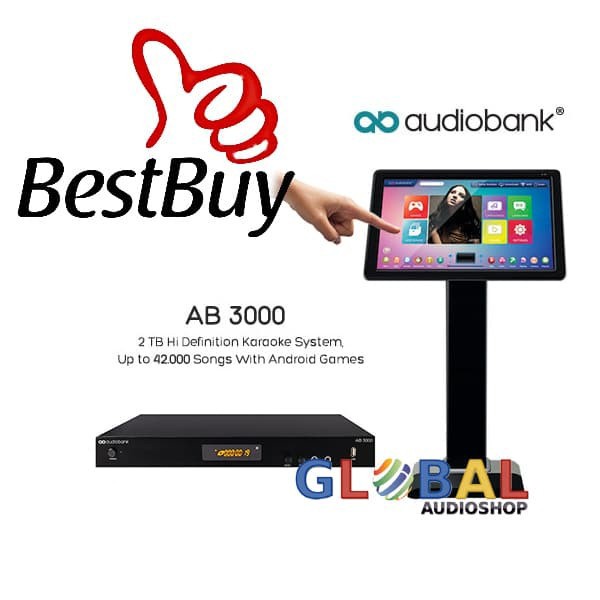 Audiobank AB-3000 Player Karaoke + LCD Touchscreen 19inch AB3000 AB 3000