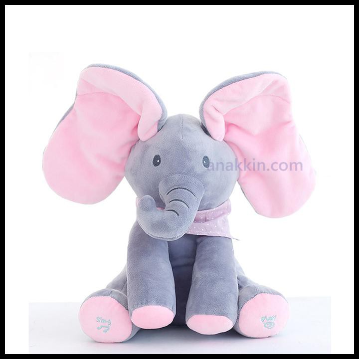 pink elephant soft toy