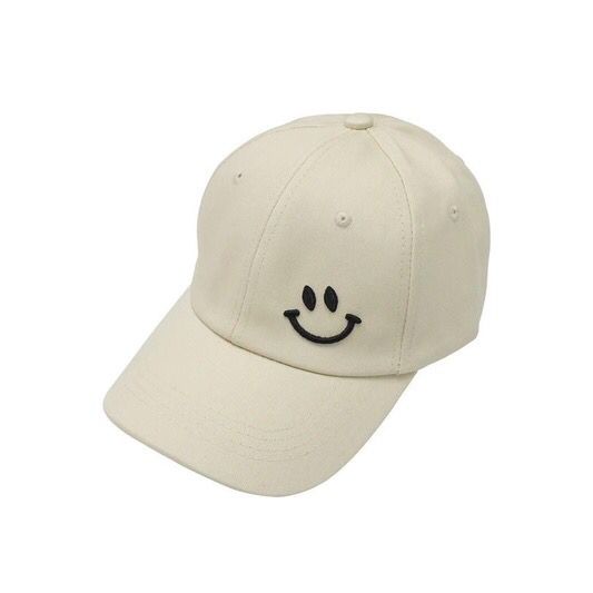 Topi Baseball Smile Pria/wanita premium