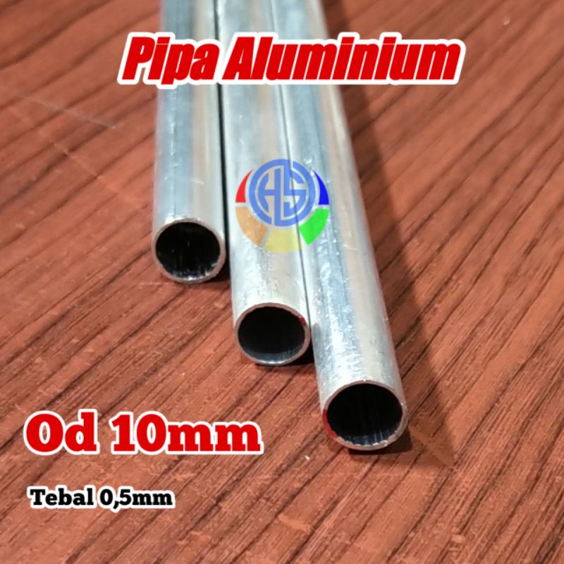 Pipa Aluminium 10mm