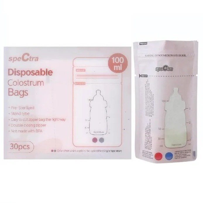 Spectra Disposable Colostrum Bags 100ml (isi 30pcs)