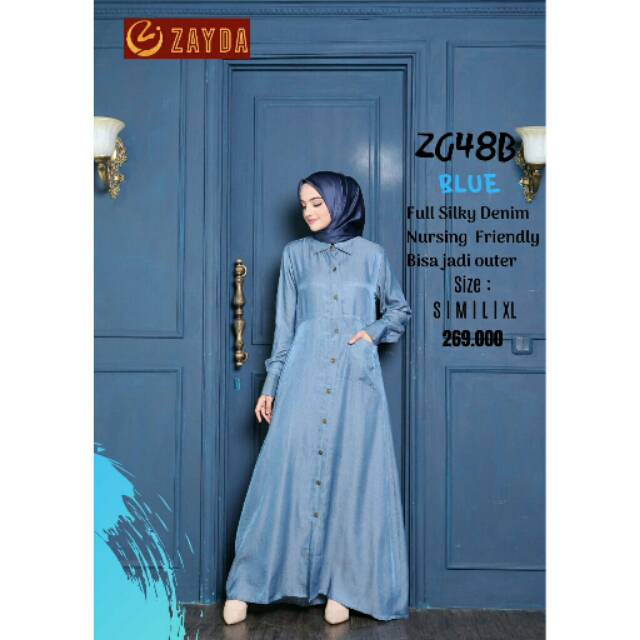 Gamis Dewasa Zayda ZG48
