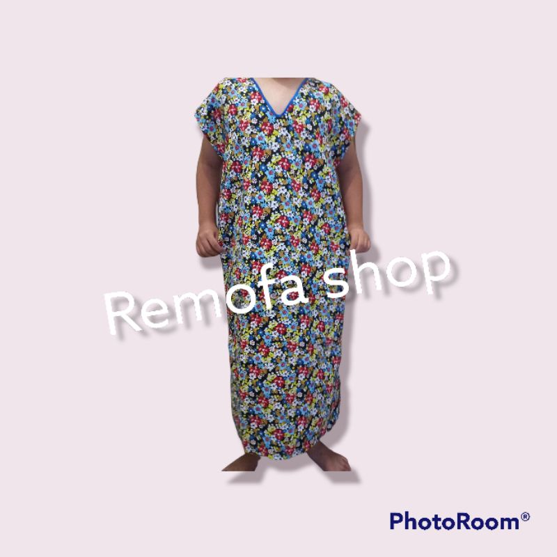 Daster Motiv bunga bunga kekinian.