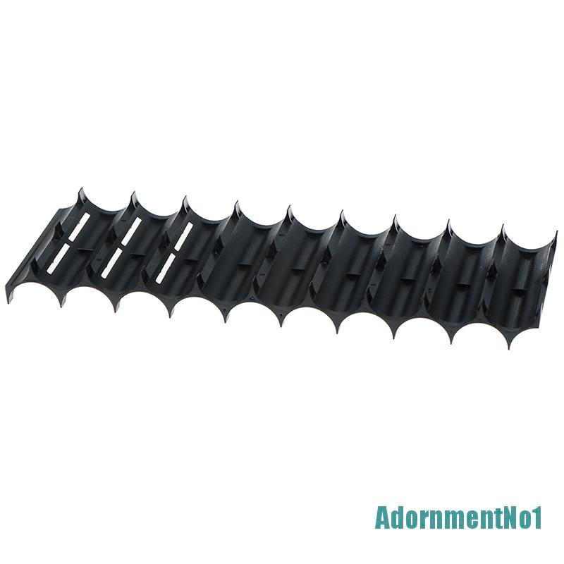 (AdornmentNo1) 1pc Bracket Silinder Holder 10pcs Baterai 18650 Bahan Plastik