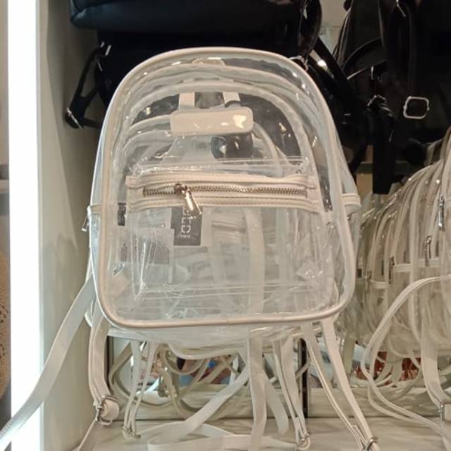 h&m clear backpack