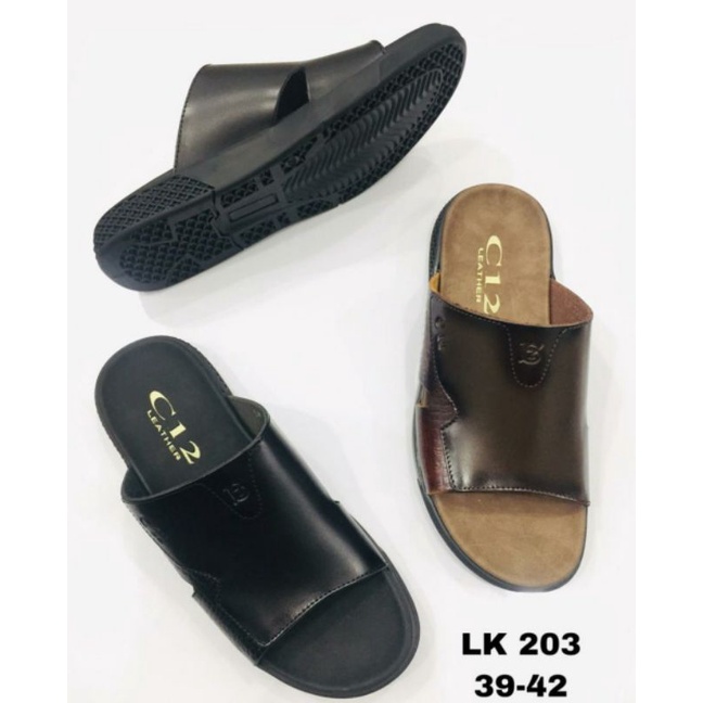 SANDAL KULIT PRIA C12 LK 203 39-42