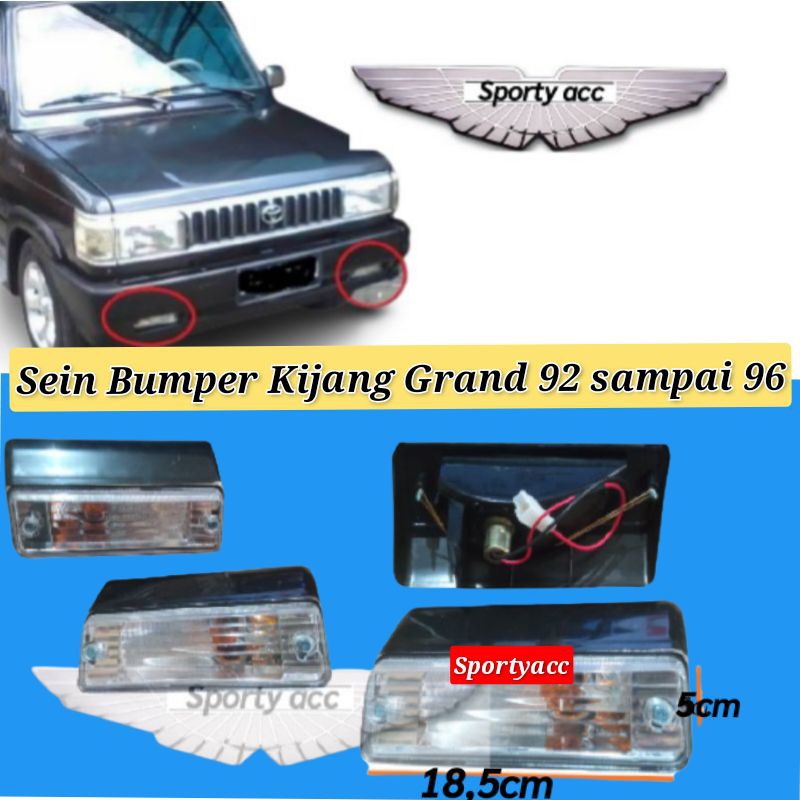 Sein bemper kijang grand cristal