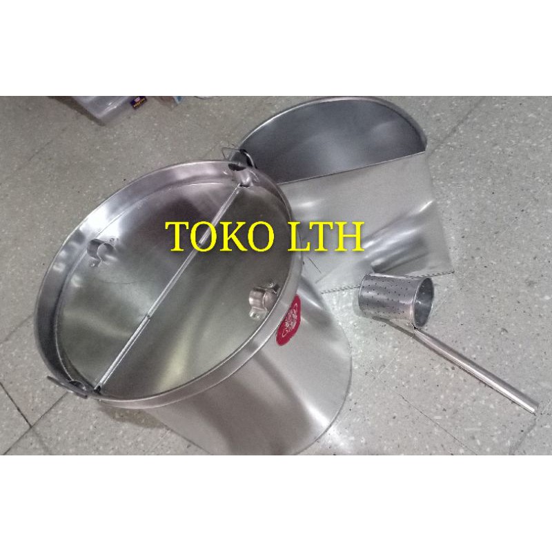 TONG MIE AYAM BASO BAKSO SEKAT LEPAS 40 CM ALUMUNIUM / DANDANG BULENG PANCI MI