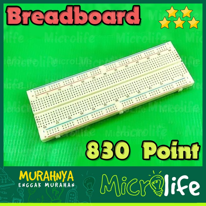 BREADBOARD MB-102 830 LUBANG