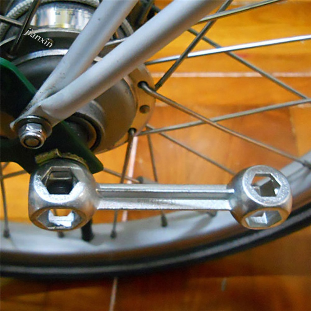 [Jianxin] 10 Kunci Pas Mini Bentuk Tulang Hexagon untuk Reparasi Sepeda