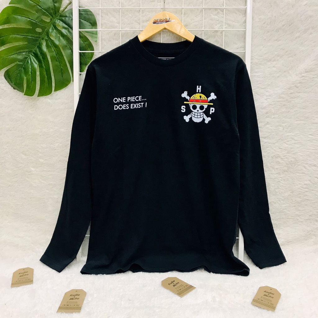 Longsleeve Onepiece Does Exist! Mugiwara Black