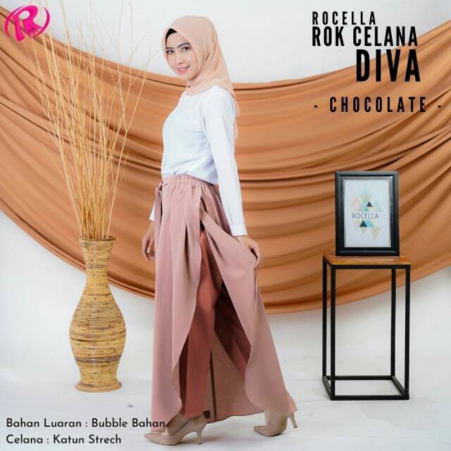 Rok Celana Eksklusif Diva Cantik Elegan Shopee Indonesia Rok Celana Eksklusif Diva Cantik Elegan Shopee Indonesia