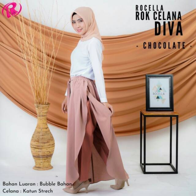  Rok  Celana  Eksklusif Diva Cantik Elegan Shopee Indonesia