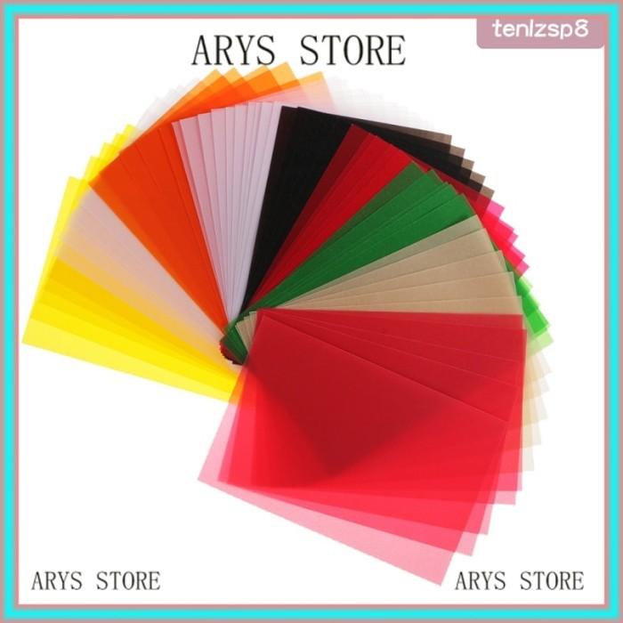 

Paper | [Ay] 50Pcs 15X10Cm Kertas Vellum Transparan Untuk Membuat Kartu Diy