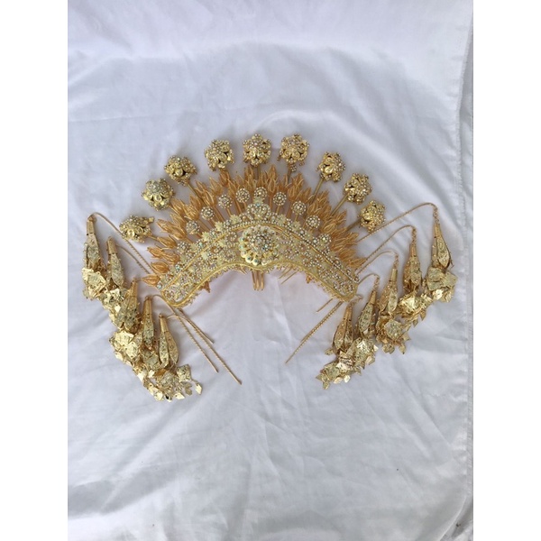 mahkota/bando set/suntiang padang