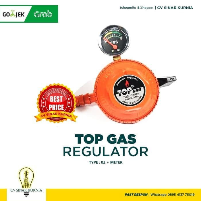 Regulator Top Gas ( Pakai Indikator Meter ) SNI